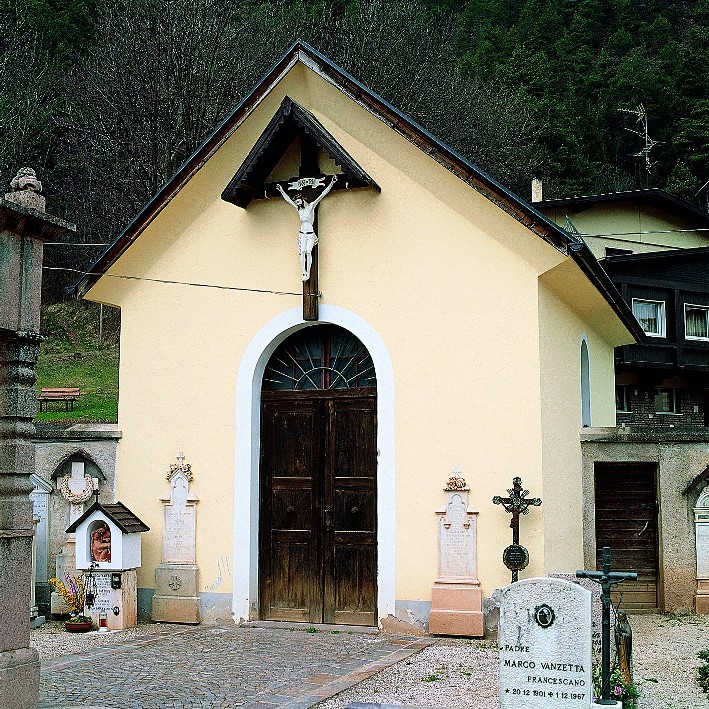 Cimitero con cappella cimiteriale di Ziano di Fiemme (CIMITERO) - ZIANO DI FIEMME (TN) 