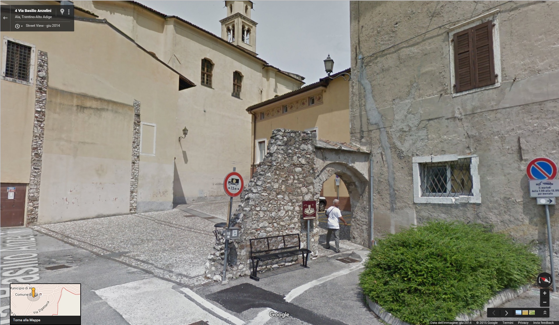 Porta S. Giovanni su parte della p.f. 39/1 CC. Ala (PORTA) - ALA (TN) 