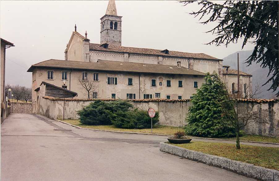 Canonica di Condino e muro di cinta del complesso (CANONICA) - BORGO CHIESE (TN) 
