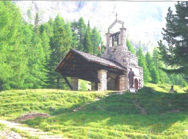 Cappella presso il rifugio Contrin p.ed. 482 CC. Pozza (CAPPELLA) - SE'N JAN DI FASSA - SE'N JAN (TN) 